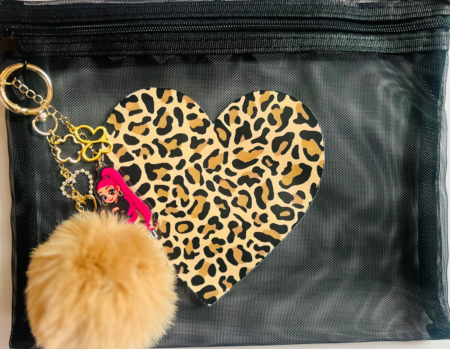 Cheetah Kisses Cosmetic Bag 💖🐆