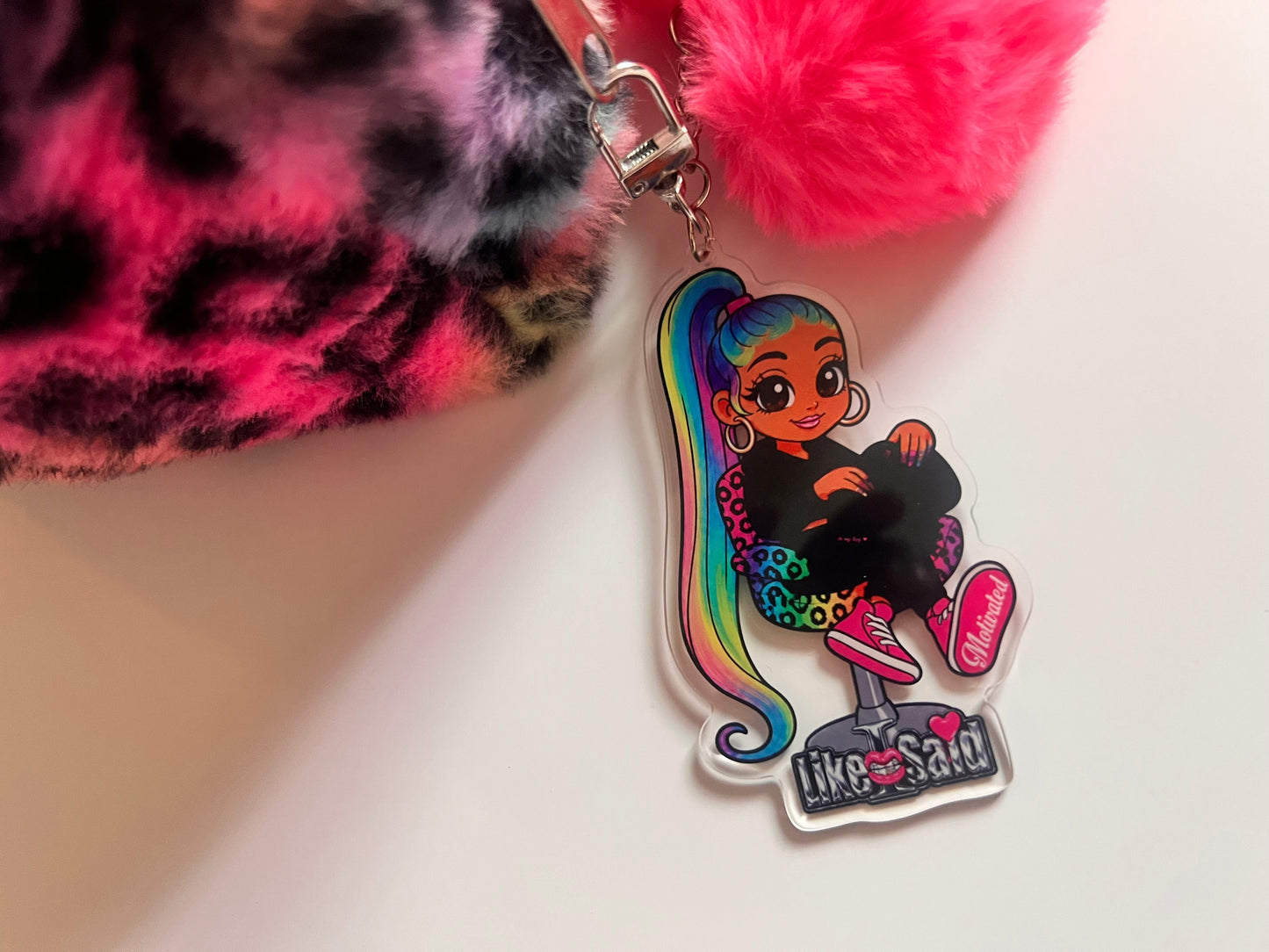 Keisha Frank Makeup Bag 💖🌈