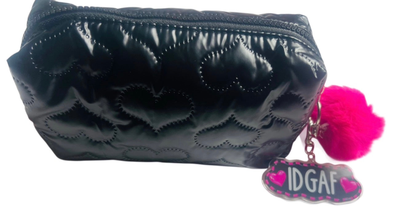 Pretty Quilted Hearts MakeUp Bag🩷