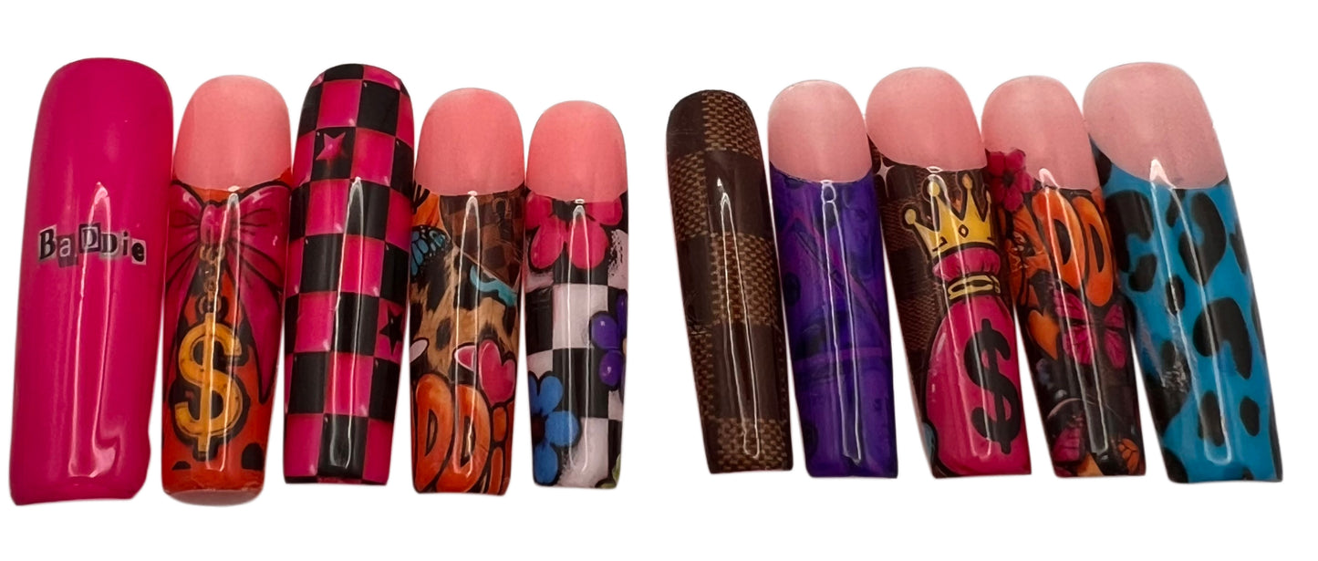Good Intentions* Bad Girl XL Press On Nail Set