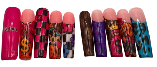 Good Intentions* Bad Girl XL Press On Nail Set