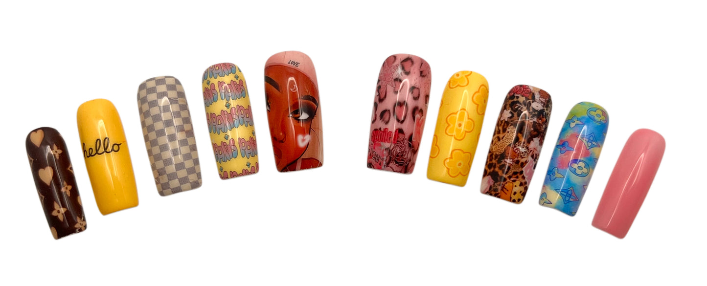 Pretty Girlz Lux Press On Nail Set